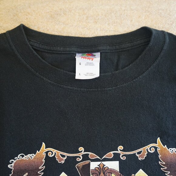 Rare 2010 Fruit of the Loom Steamcon II Staff Jade Gordon 2010 Large T-Shirt - Picture 5 of 13